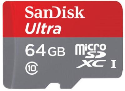 閃迪（SanDisk）至尊高速移動MicroSDXC UHS-I存儲卡 TF卡 64GB Class10 讀速80Mb/s